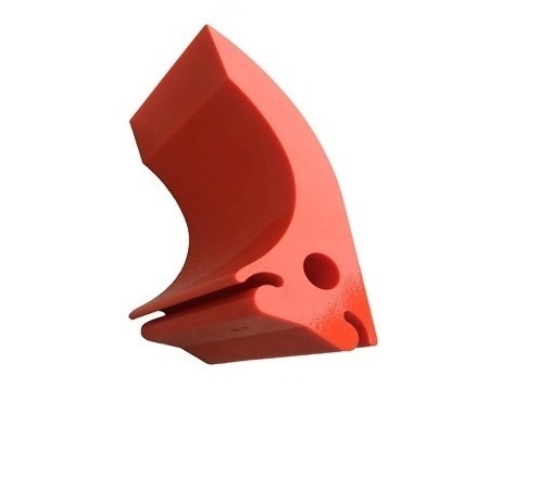polyurethane scraper for cleaning conveyor belts in mining industries